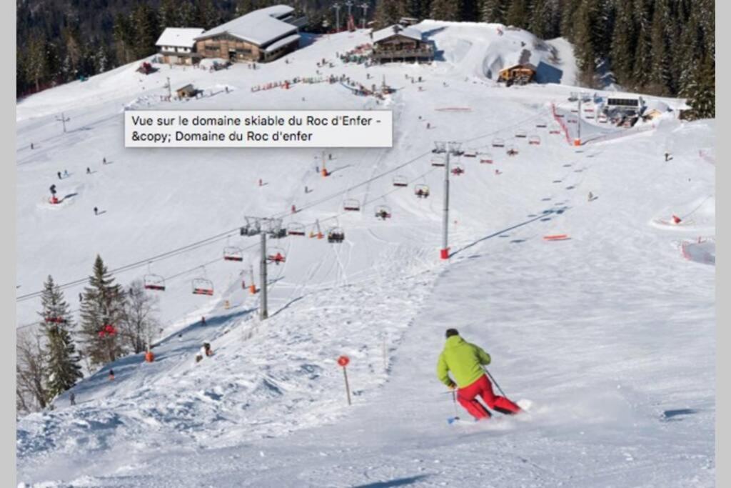 Au Pied Des Pistes B31, Chaleureux Studio 4 Pers, Vue Sur La Vallee Imprenable Avec Wifi, Draps Non Compris แซงต์-ฌ็อง-โดลป์ ภายนอก รูปภาพ