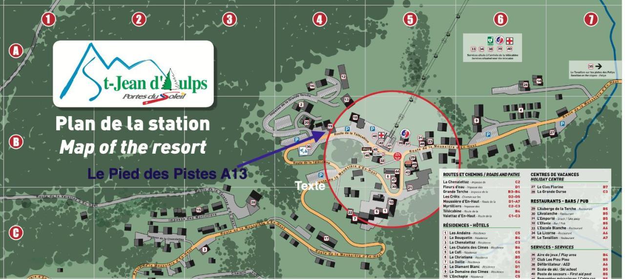 Au Pied Des Pistes B31, Chaleureux Studio 4 Pers, Vue Sur La Vallee Imprenable Avec Wifi, Draps Non Compris แซงต์-ฌ็อง-โดลป์ ภายนอก รูปภาพ
